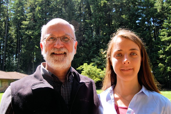 Julian Gray - Executive Director - and Leslie Moclock - Curator - Rice Northwest Rock and Mineral Museum.