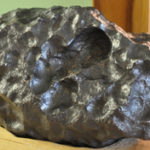Meteorite on exhibit at the Rice Northwest Museum of Rocks and Minerals