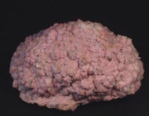 Rhodochrosite at the Rice Northwest Museum of Rocks and Minerals