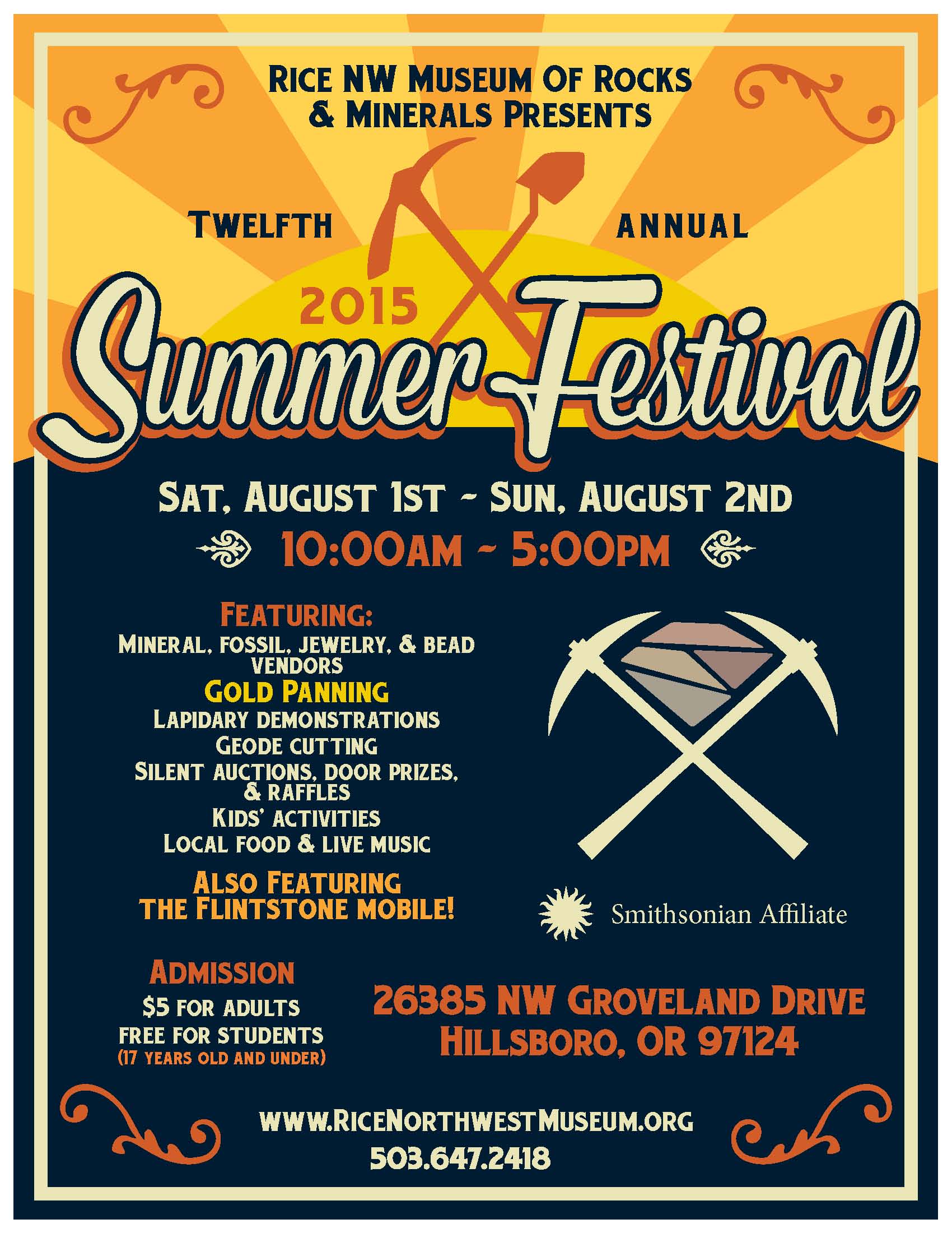 2015 Summer Fest Flier