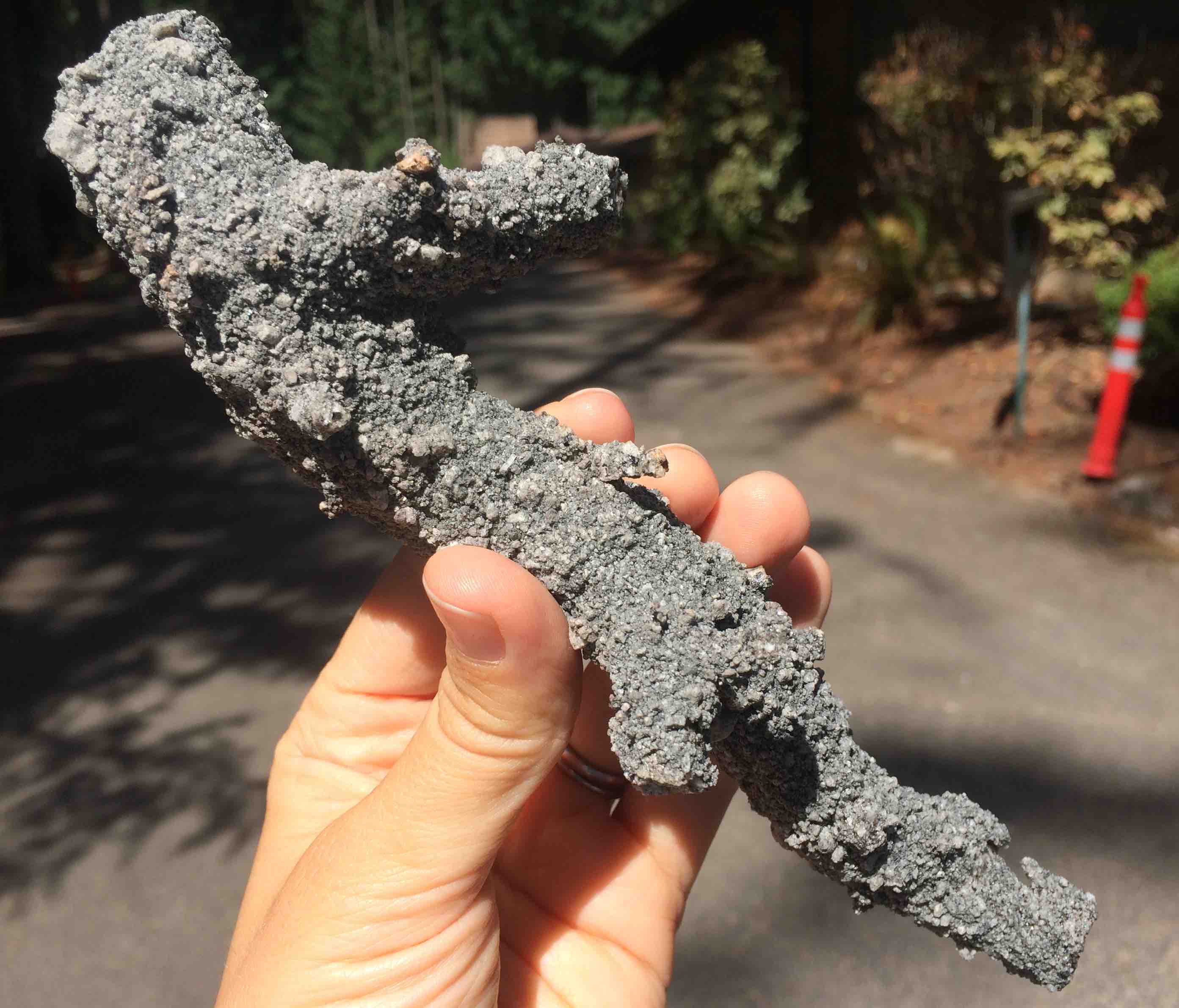 Fulgurite - branching form