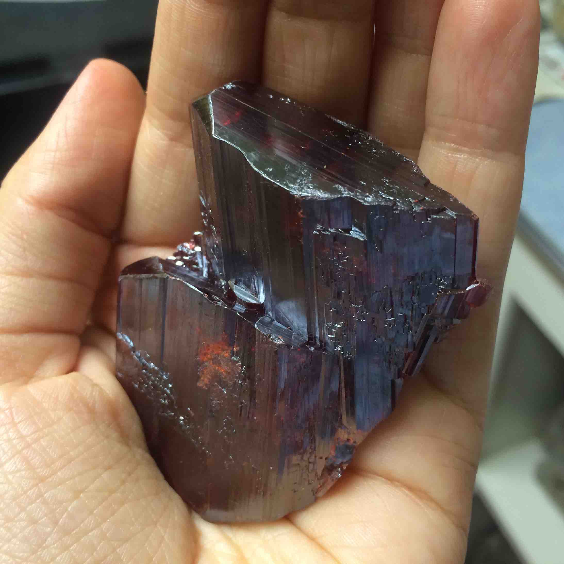 Realgar crystal