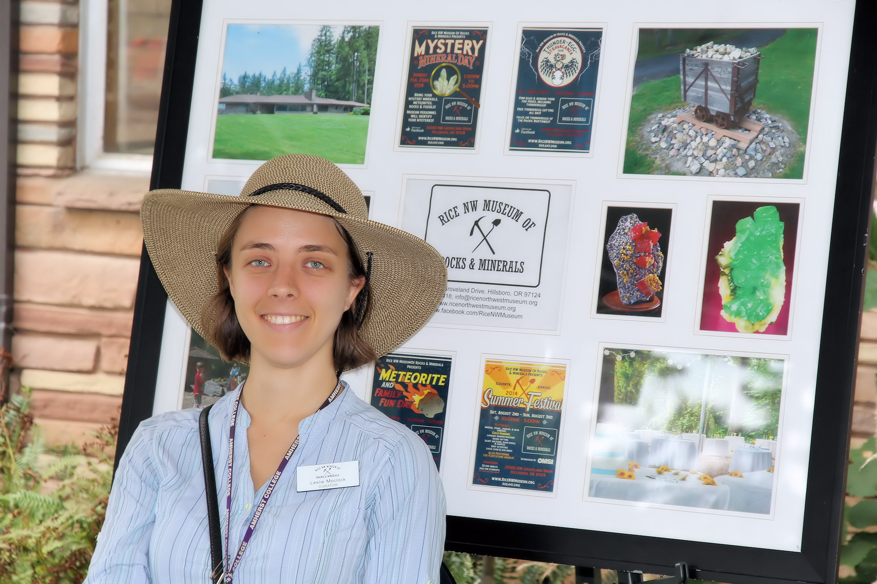 Leslie Moclock, museum curator.