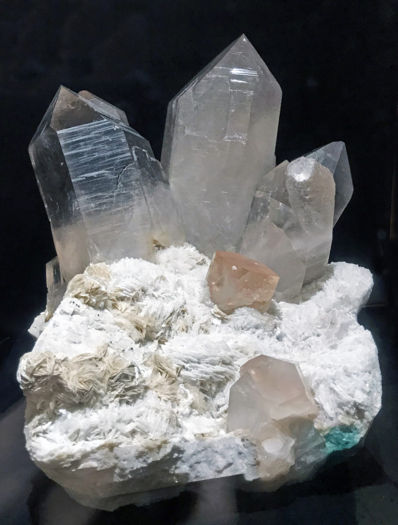 Topaz and smoky quartz from Shigar Valley, Pakistan